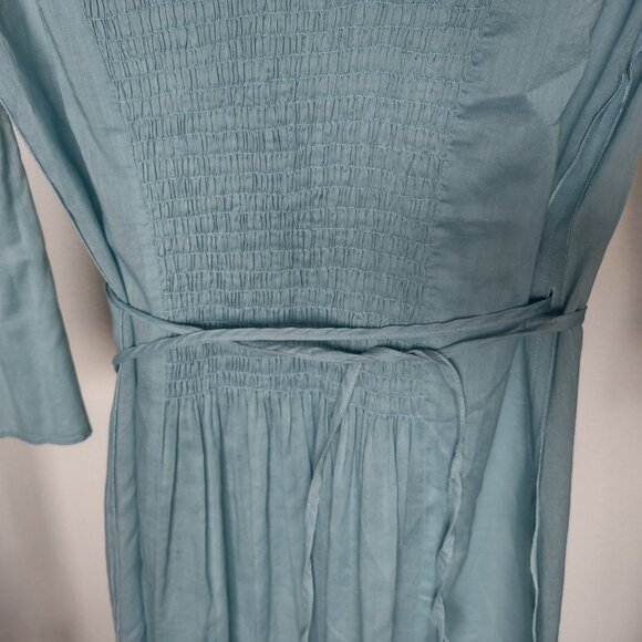 Designer boho wrap dress cover up - Picture 6 of 6
